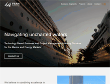 Tablet Screenshot of frammarine.com